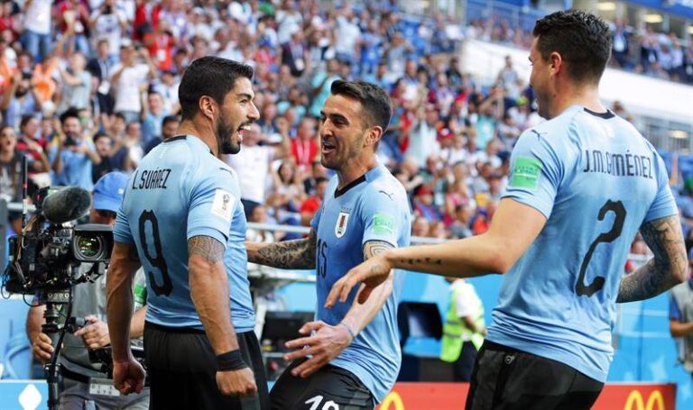 Copa da Rússia – Suárez faz centésimo gol com camisa celeste e classifica Uruguai