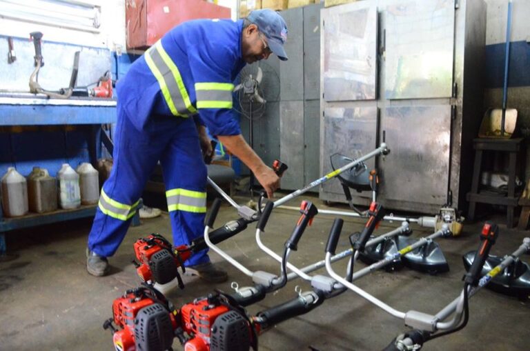 Marília – Limpeza pública compra mais 16 roçadeiras para agilizar serviços