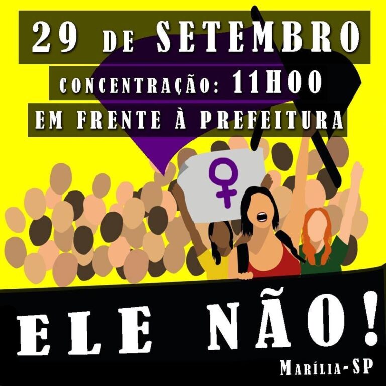 ELEIÇÕES – Sábado terá manifestações a favor e contra Bolsonaro em Marília