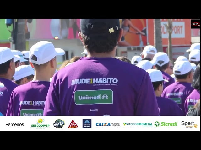 SUCESSO! – Caminhada Unimed ‘De Bem com a Vida’ reúne 1.500 pessoas e agita manhã de domingo em Marília