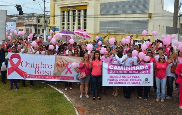 SAÚDE – Marília prepara ‘Caminhada pela Vida’, parte da campanha Outubro Rosa