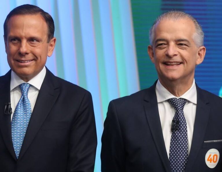 ELEIÇÕES – Para o governo de SP, DataFolha indica empate técnico entre Dória e Márcio França