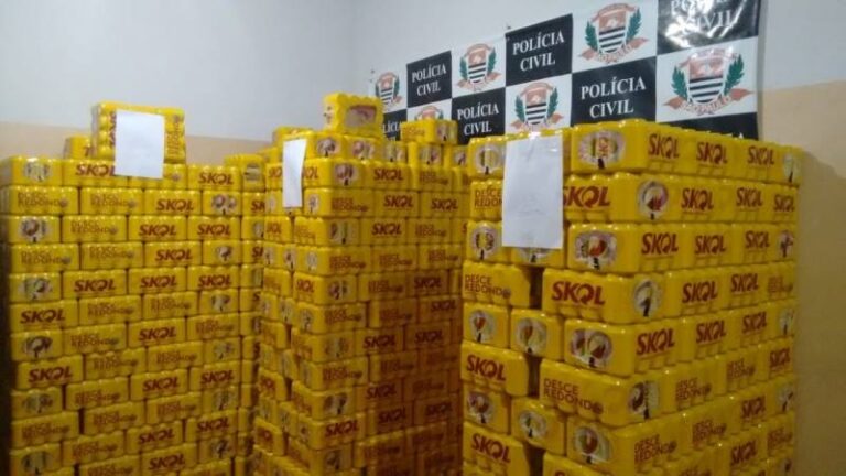 ESPERTALHÃO – Motorista inventa B.O. após desviar carga de cerveja avaliada em quase R$ 200 mil