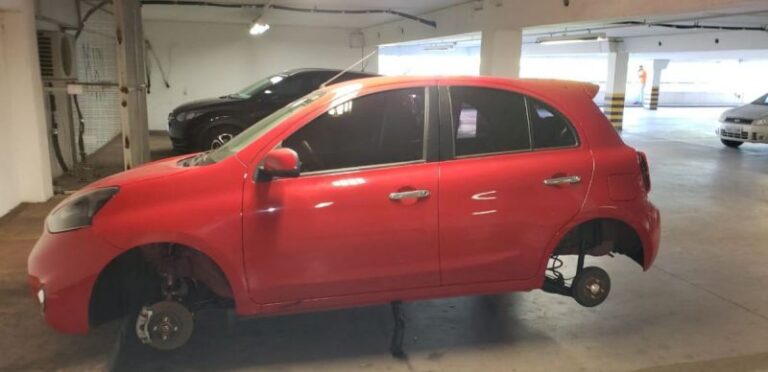 Que ousadia! – RODAS DE CARROS SÃO FURTADAS EM SHOPPING E MERCADO DE BAURU