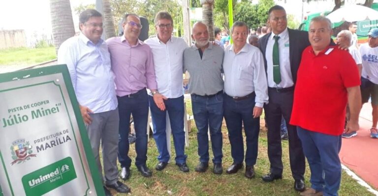 Prefeitura e Unimed Marília – REVITALIZADAS, PISTA DE COOPER E ACADEMIA AO AR LIVRE SÃO ENTREGUES NA AV. PEDRO DE TOLEDO