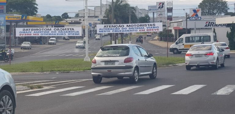 Marília – ROTATÓRIA DA CASTRO ALVES SERÁ MODIFICADA PARA DESCONGESTIONAR TRÂNSITO