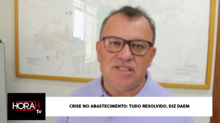 Marília – CHUVA E REPAROS AUMENTAM OFERTA DE ÁGUA E AFASTAM DESABASTECIMENTO, DIZ O DAEM