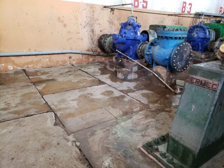 Boa notícia – PARADA DESDE A MADRUGADA, CASA DE BOMBAS DO SISTEMA PEIXE VOLTA A OPERAR