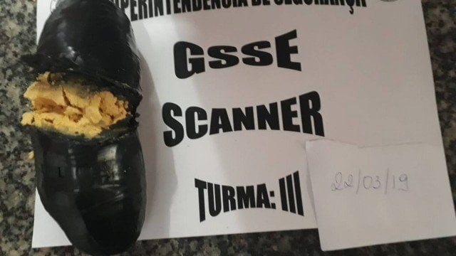 Exagerado! – PRESIDIÁRIO TENTA VOLTAR PARA O CÁRCERE COM MAIS DE MEIO KG DE DROGA NO ÂNUS