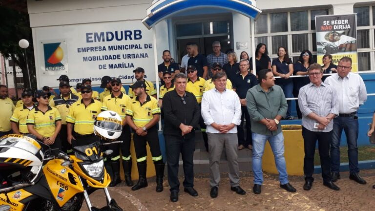 Nova Emdurb – DANIEL ENTREGA EQUIPAMENTOS, MOTOS E VEÍCULOS À EMPRESA DE MOBILIDADE URBANA