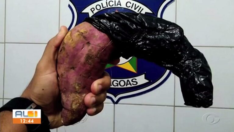 Quanta criatividade – HOMEM TENTA ROUBAR MULHER USANDO ‘REVÓLVER’ DE BATATA-DOCE
