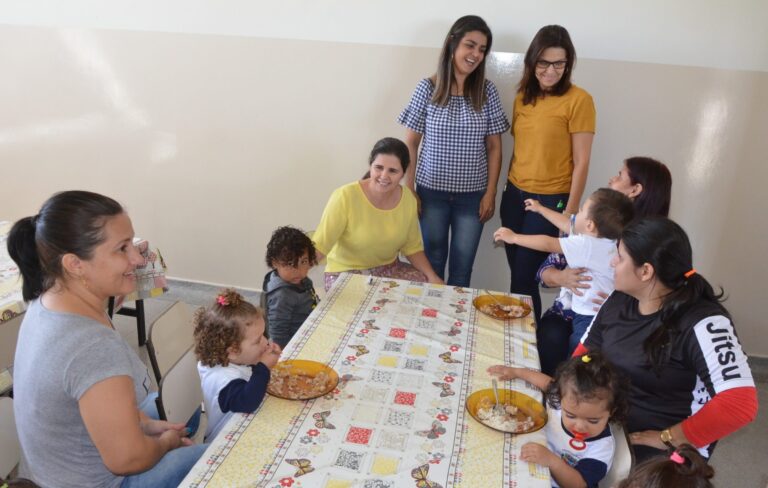 Ambientação – CRIANÇAS DE 1 A 3 ANOS COMEÇAM PERÍODO DE ADAPTAÇÃO EM NOVA EMEI