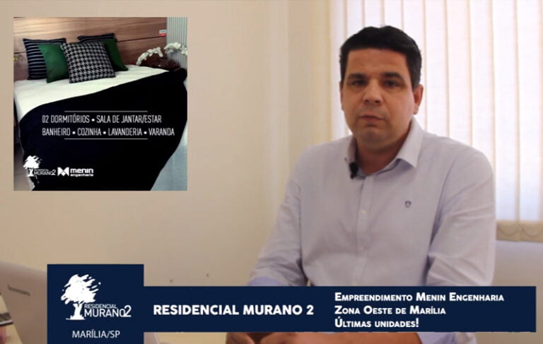 COM NEGOCIAÇÕES AINDA MAIS FÁCEIS, RESTAM SÓ 35 APARTAMENTOS DO MURANO 2