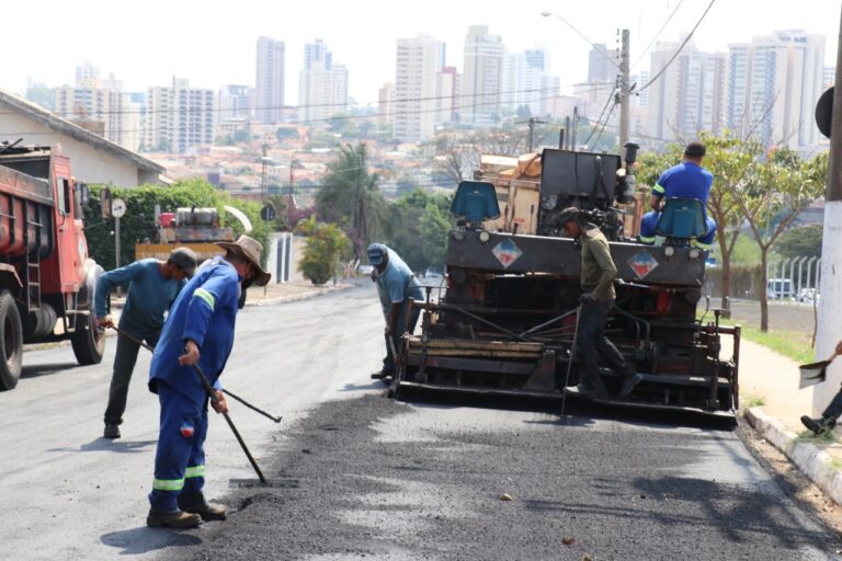 Marília – TERMINA HOJE O RECAPEAMENTO DA AVENIDA JOSÉ DE GRANDE