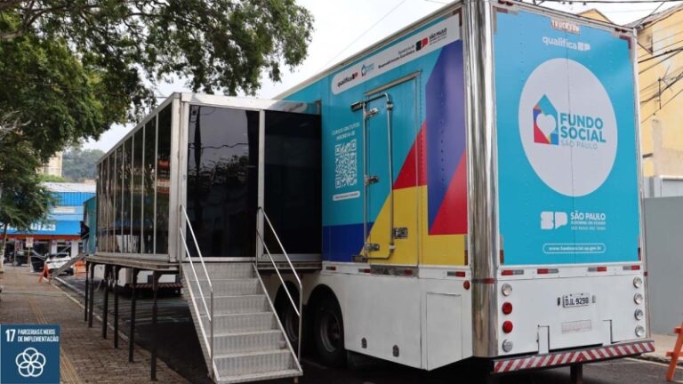 Carreta do Programa “Caminho para Capacitação” tem inscrições abertas