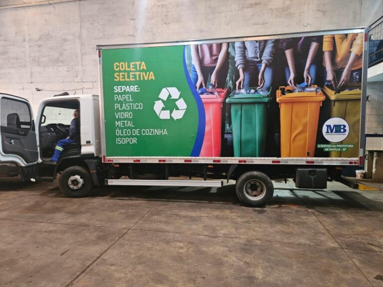 Coleta Seletiva mais que dobra em Marília