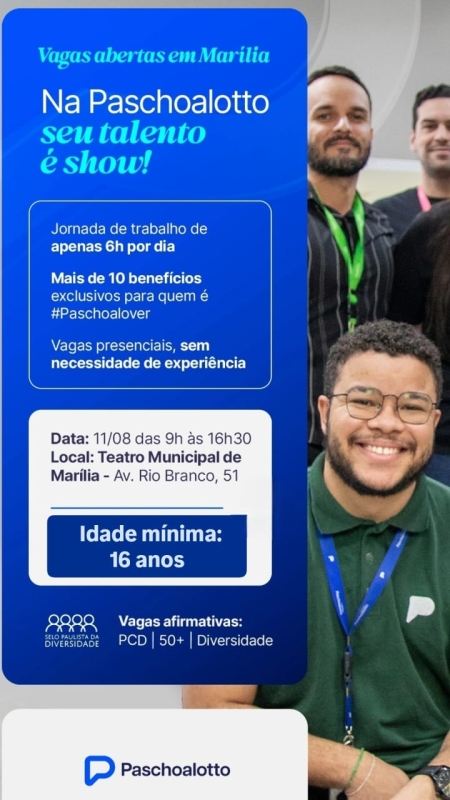 Mutirão de Empregos oferece mais de 300 vagas