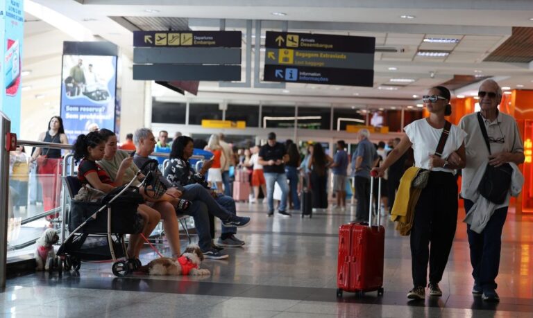 Setor aéreo bate recorde com 11,6 milhões de passageiros em julho