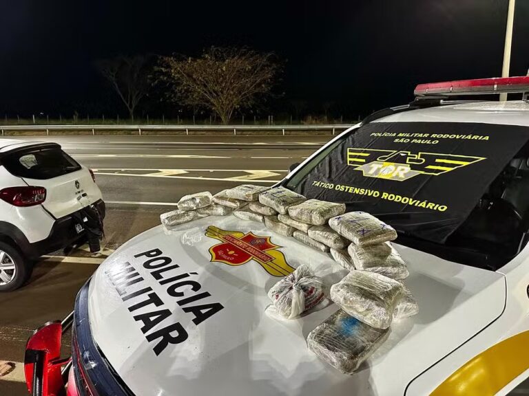 Motorista é preso com mais de 10 kg de skunk