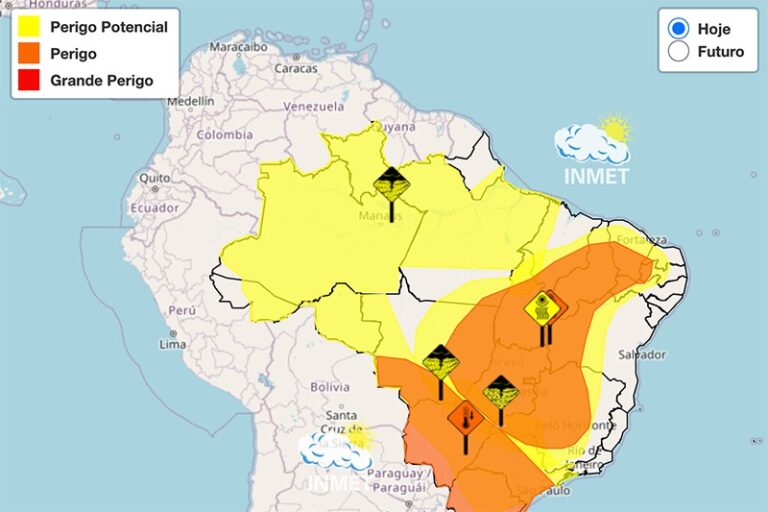 Frente fria traz chuva e queda de temperatura para Marília nos próximos dias