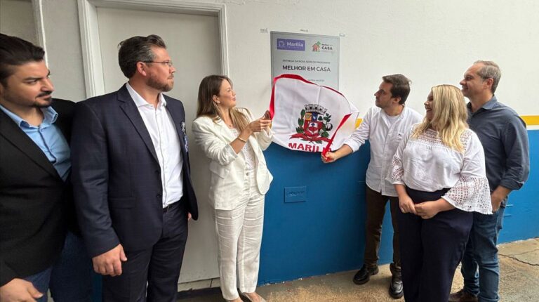 Marília inaugura nova sede do Programa Melhor em Casa e implementação do ultrassom portátil no Samu