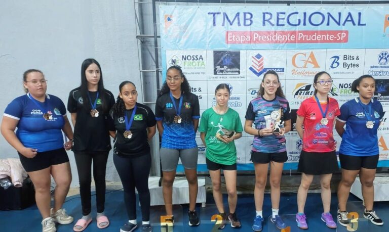Tênis de mesa de Marília é campeão em Presidente Prudente
