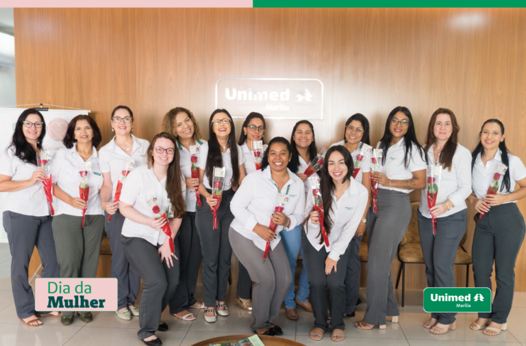 Com 77% do quadro formado por mulheres, Unimed Marília presta homenagem às colaboradoras pelo Dia da Mulher