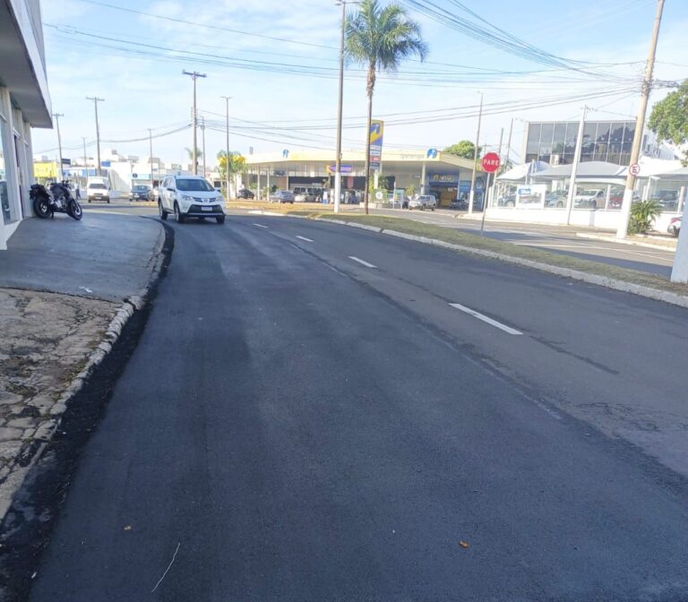 Fim do “sacolejo”: Avenida Tiradentes recebe correção asfáltica para eliminar ondulações e borrachudos