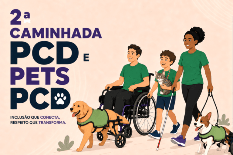 Bauru recebe 2ª Caminhada PCD e Pet PCD com foco em inclusão e acessibilidade