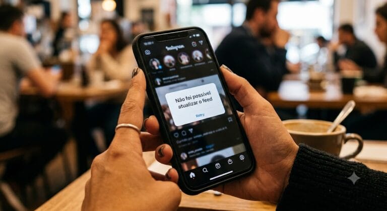 O INSTAGRAM CAIU! Redes da Meta sofrem apagão global e internautas entram em desespero na noite desta terça-feira (23/6).